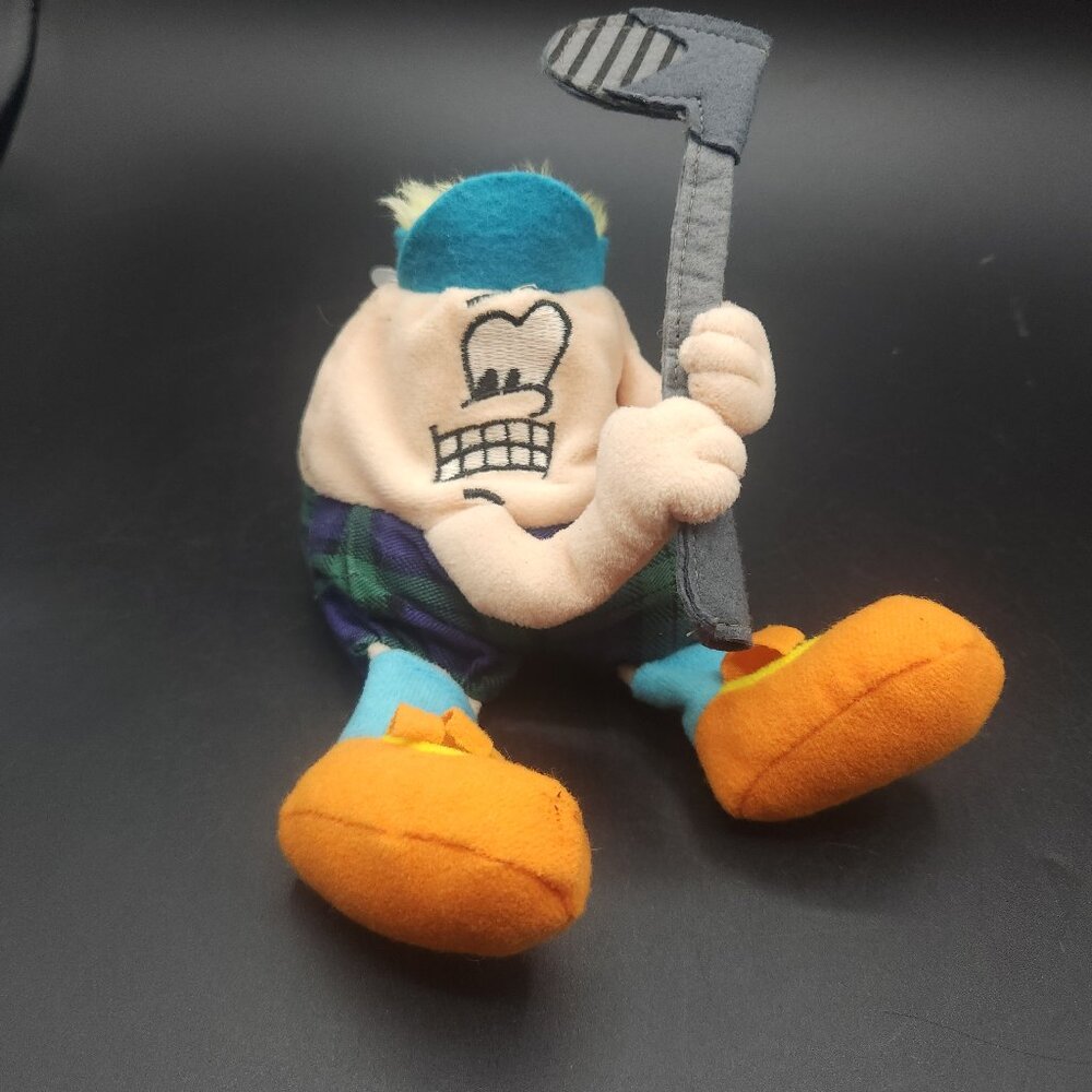 Vintage 1998 Silly Slammers Design #35 golf player funny sounds collectible